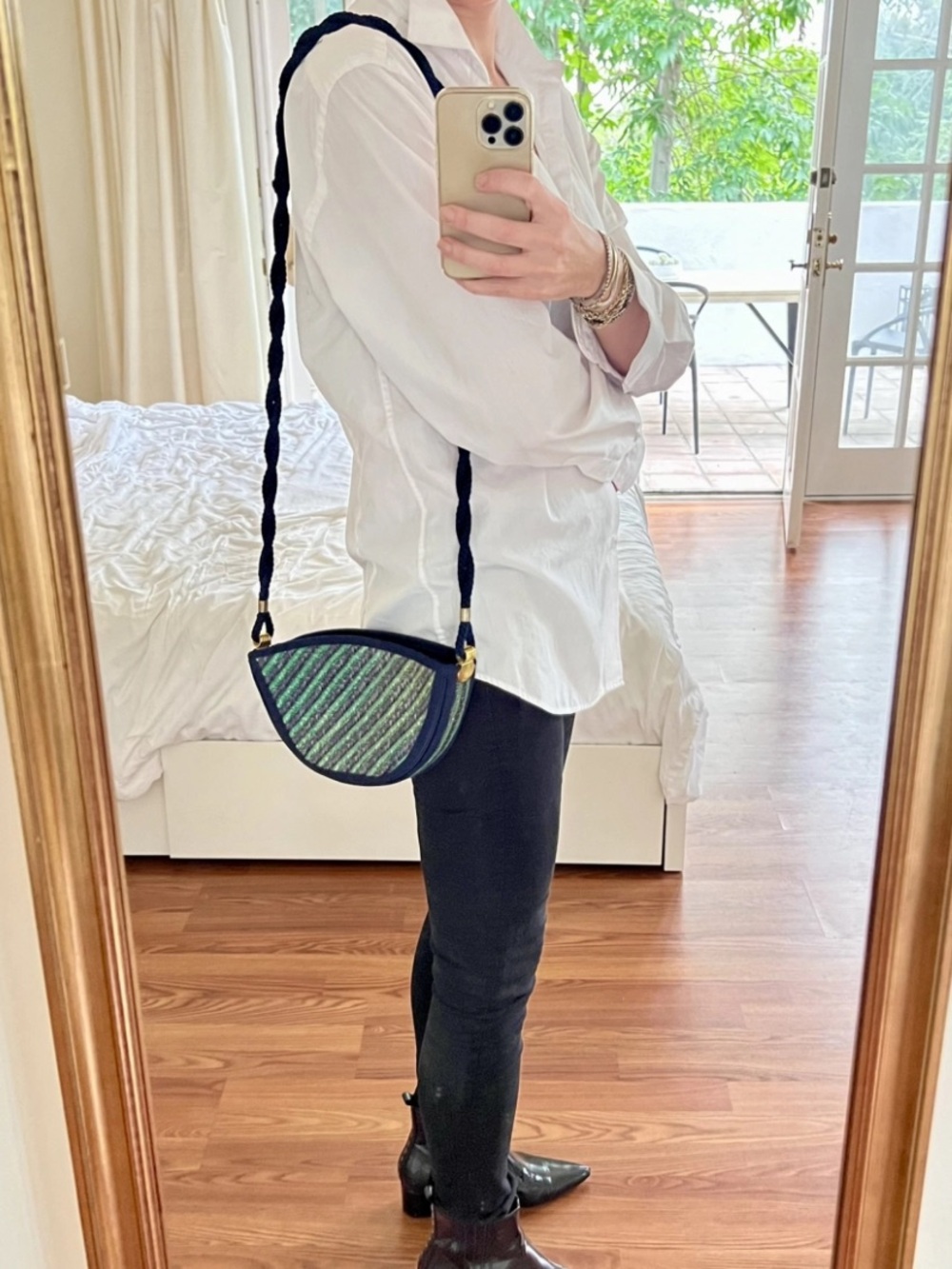 Bally 1990s Wicker Bag